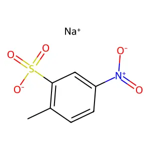 Sodium 4-nitrotoluene-2-sulphonate structure