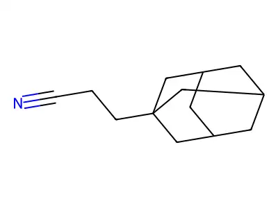 3-(1-Adamantyl)propanenitrile structure