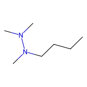 Butyltrimethylhydrazine structure
