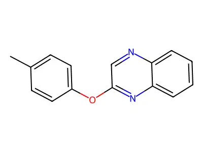 2-(4-Methylphenoxy)quinoxaline structure