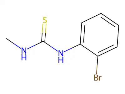 1-(2-Bromophenyl)-3-methylthiourea structure