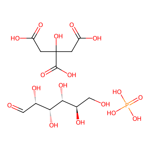 Citrate Phosphate Dextrose structure