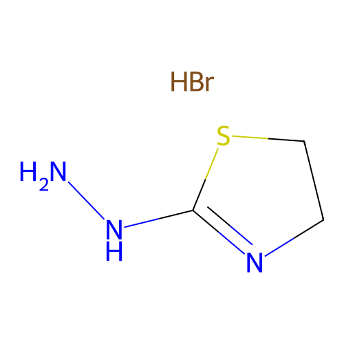 2-Thiazolidinone, hydrazone, hydrobromide structure