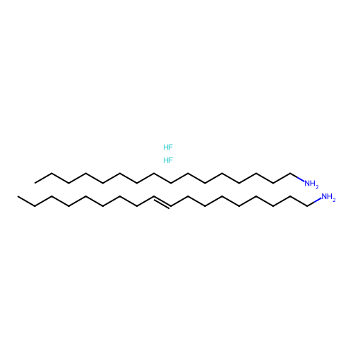 Dectaflur-hetaflur structure