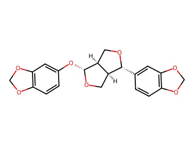 芝麻林素 structure