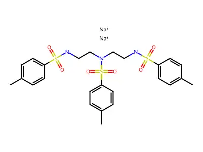 N,N',N''-Tritosyldiethylenetriamine disodium salt, 97% structure