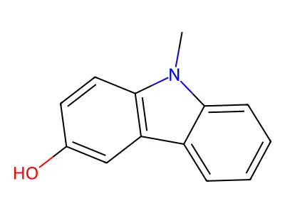 9H-Carbazol-3-ol, 9-methyl- structure