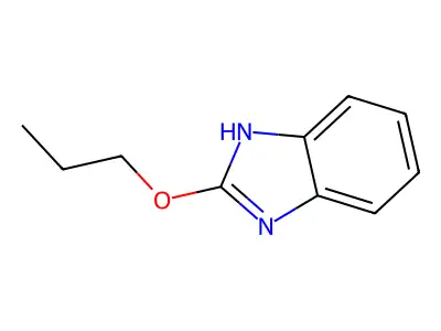 1H-Benzimidazole, 2-propoxy- structure