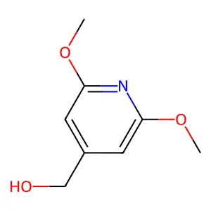(2,6-Dimethoxypyridin-4-yl)methanol structure