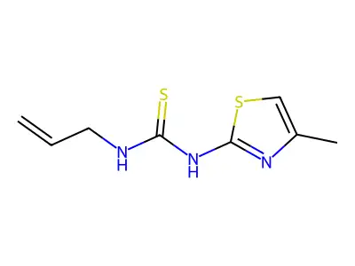 1-(4-Methyl-1,3-thiazol-2-YL)-3-(prop-2-EN-1-YL)thiourea structure