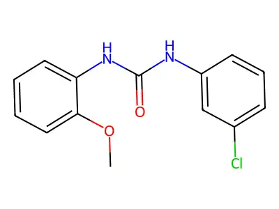 1-(3-Chlorophenyl)-3-(2-methoxyphenyl)urea structure