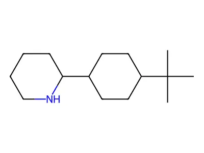 2-(4-Tert-butylcyclohexyl)piperidine structure
