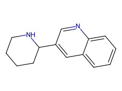 3-(Piperidin-2-yl)quinoline structure