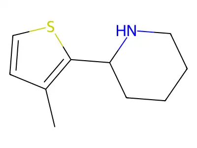 2-(3-Methylthiophen-2-yl)piperidine structure