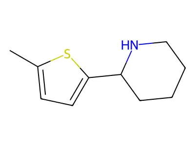 2-(5-Methylthiophen-2-yl)piperidine structure