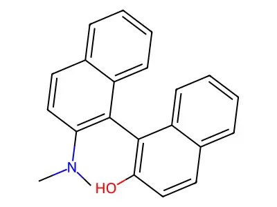 (1S)-2'-(Dimethylamino)-[1,1'-binaphthalen]-2-ol structure