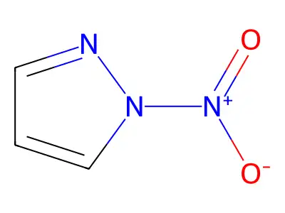 1H-Pyrazole, 1-nitro- structure