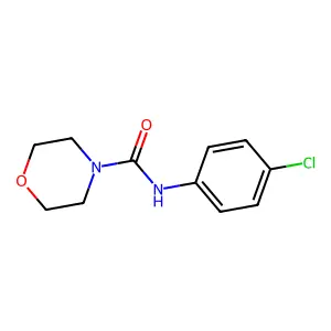 N-(4-chlorophenyl)morpholine-4-carboxamide structure