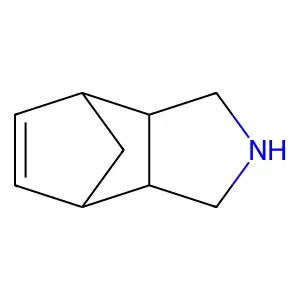 2,3,3a,4,7,7a-hexahydro-1H-4,7-methanoisoindole structure