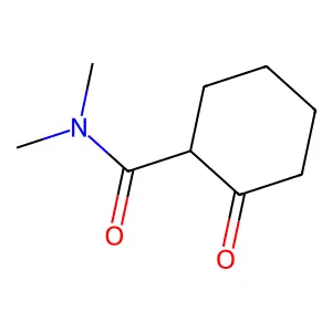 Cyclohexanecarboxamide, N,N-dimethyl-2-oxo- structure