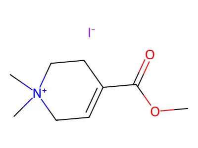 Isoarecoline methiodide structure