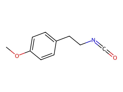 1-(2-Isocyanatoethyl)-4-methoxybenzene structure