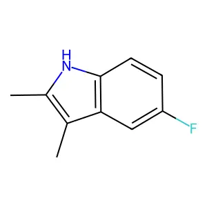 5-Fluoro-2,3-dimethyl-1H-indole structure