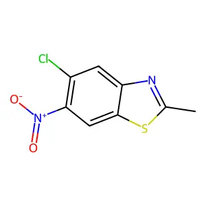 5-Chloro-2-methyl-6-nitro-1,3-benzothiazole structure