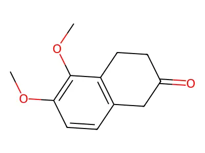 5,6-dimethoxy-3,4-dihydro-1H-naphthalen-2-one structure