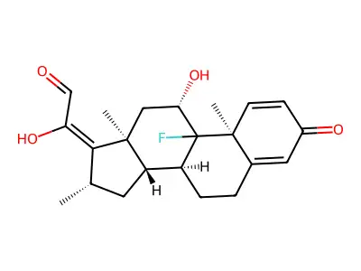 Betamethasone Enol Aldehyde E Isomer structure
