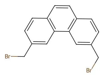 3,6-Bis(bromomethyl)phenanthrene structure