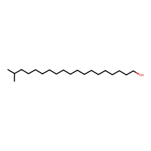 Isoeicosanol structure