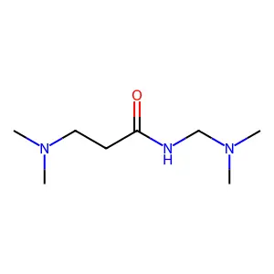 3-(Dimethylamino)-N-((dimethylamino)methyl)propionamide structure