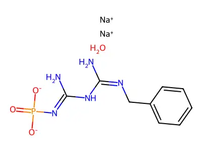 Benfosformin hydrate structure