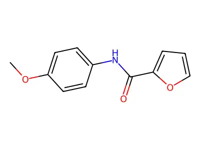 4'-Methoxy-2-furanilide structure