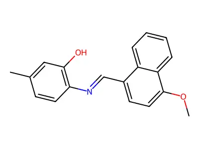 3-(p-Bromophenyl)-2-(cyclopentylimino)-4-oxo-5-thiazolidineacetic acid structure