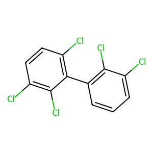 2,2',3,3',6-Pentachlorobiphenyl structure