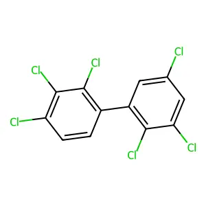 2,2',3,3',4,5'-Hexachlorobiphenyl structure