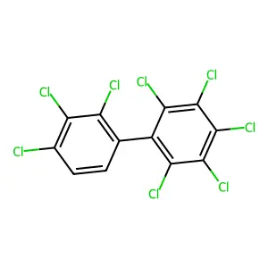 2,2',3,3',4,4',5,6-Octachlorobiphenyl structure