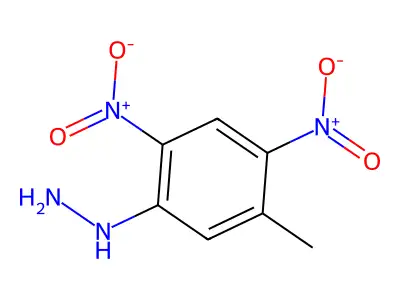 (5-Methyl-2,4-dinitrophenyl)hydrazine structure