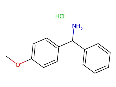 1-(4-Methoxyphenyl)-1-phenylmethanamine structure