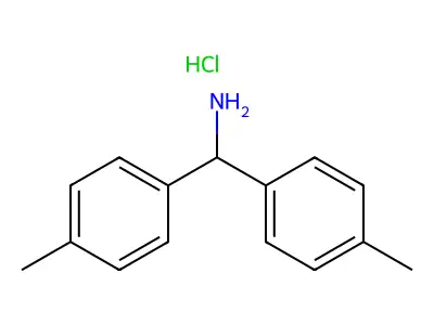 Di-p-tolylmethanamine hydrochloride structure
