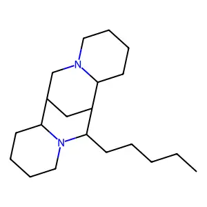 17-Pentylsparteine structure