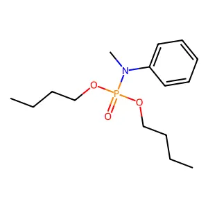 甲基苯基磷酰胺酸二丁酯 structure