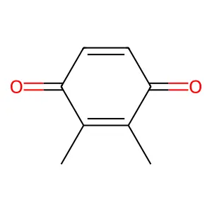 2,3-Dimethyl-2,5-cyclohexadiene-1,4-dione structure