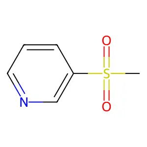 3-Methanesulfonylpyridine structure