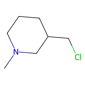 3-(Chloromethyl)-1-methylpiperidine structure