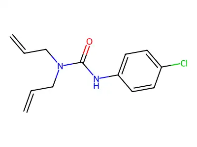 3-(4-Chlorophenyl)-1,1-diallylurea structure