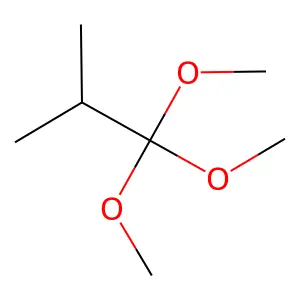 1,1,1-Trimethoxy-2-methylpropane structure