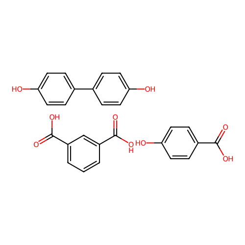Benzene-1,3-dicarboxylic acid;4-hydroxybenzoic acid;4-(4-hydroxyphenyl)phenol structure